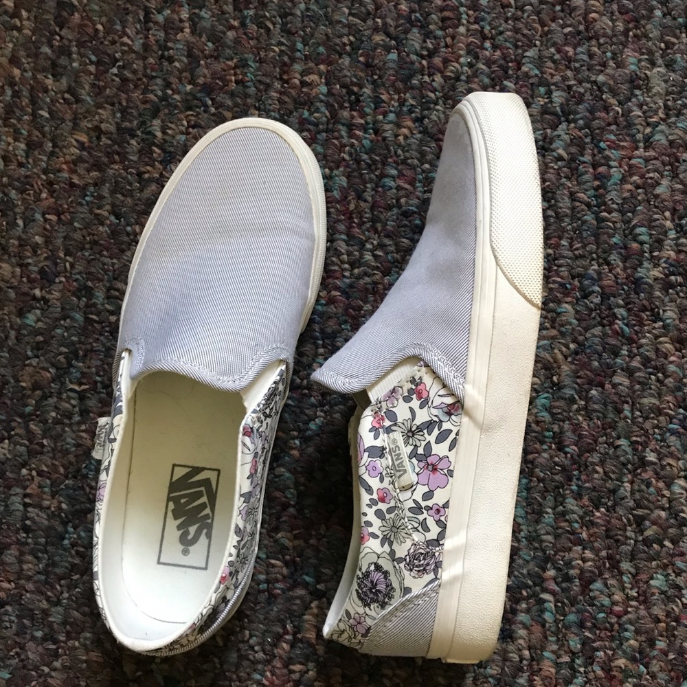 Flowered Vans
